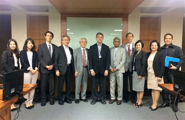 Officials of the National Research Council of the Philippines (NRCP) and the Science Council of Japan (SCJ) paid a courtesy call recently to DOST secretary Fortunato de la Pea to discuss the conference to be held on June 14-16 at the PICC