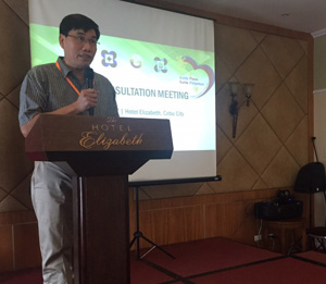 Dr. Melvin B. Carlos, OIC Deputy Executive Director for Administration, Resource Management, and Support Services of PCAARRD (Image credit: IDD, PCAARRD)