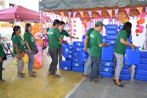 Participants were given free Nipple Drinkers and IEC materials on pig management (Image credit: LRD, PCAARRD)