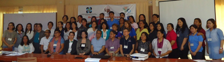 Participants, Resource Speakers, and Secretariat of the Fisheries Women Entrepreneurs Forum held in Amontay Beach Resort, Nasipit, Agusan del Norte on July 6-7, 2017. (Image credit: Inland Aquatic Resources Research Division (IARRD), PCAARRD)