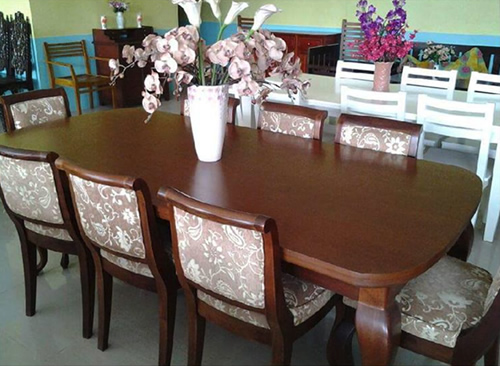 Most of the company's furniture products are purchased by Bohol hotels and beach resorts.