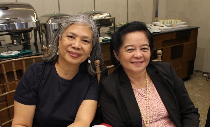 (2nd photo) Dr. Annadel Cabanban, Wetlands Country Representative and Executive Director Marieta Sumagaysay